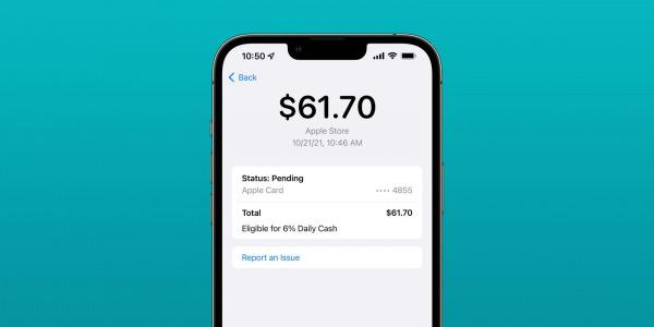 Apple Card now offering 6% Daily Cash back on purchases from Apple [U: Error]