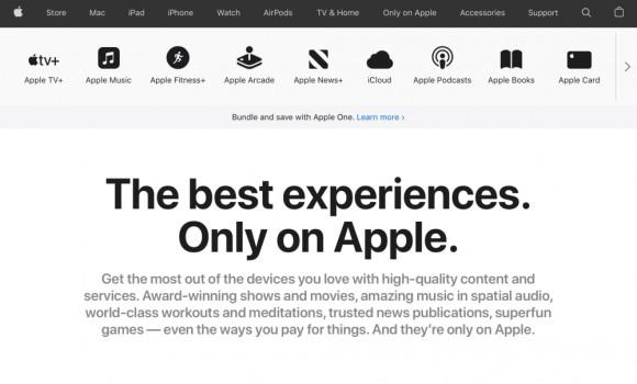Apple.com revamped with new dedicated AirPods, TV & Home, and services tabs1