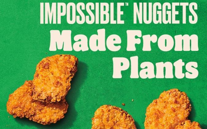 Burger King will sell Impossible Nuggets at select locations next week