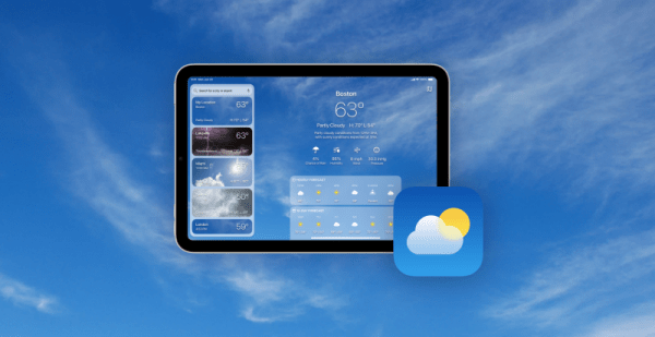 Concept: Please Apple, end the drought already and bring the weather app to iPad