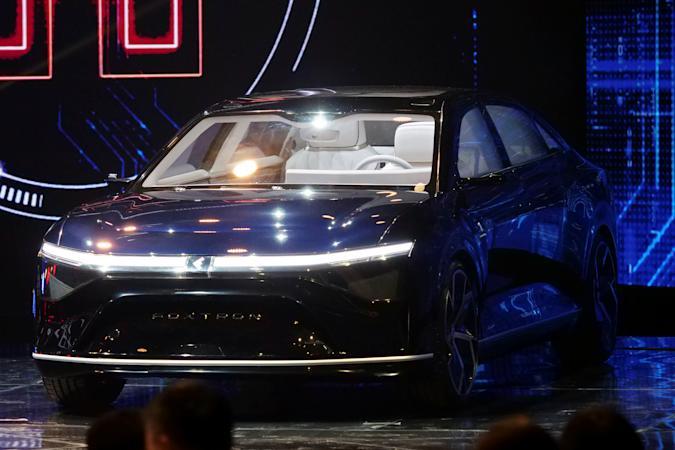Foxconn unveils three new EV prototypes