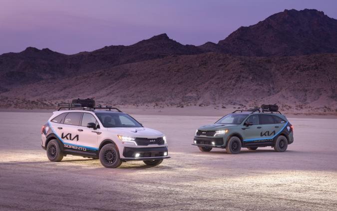 Kia’s Sorento plug-in hybrid is racing in the 1,500-mile Rebelle Rally