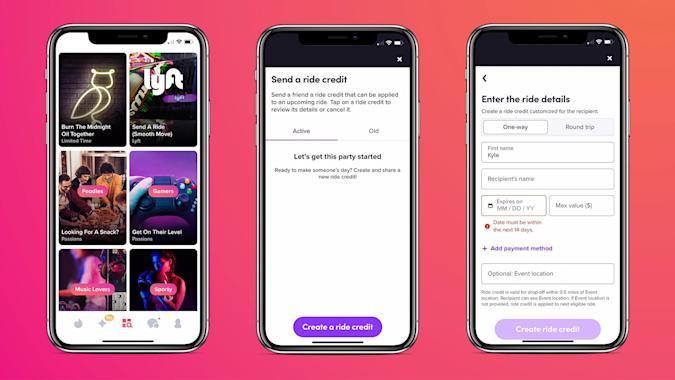 Lyft now lets you pay for your Tinder date's ride