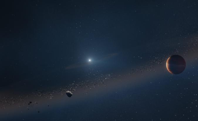Planet orbiting a dead star previews our own solar system's fate