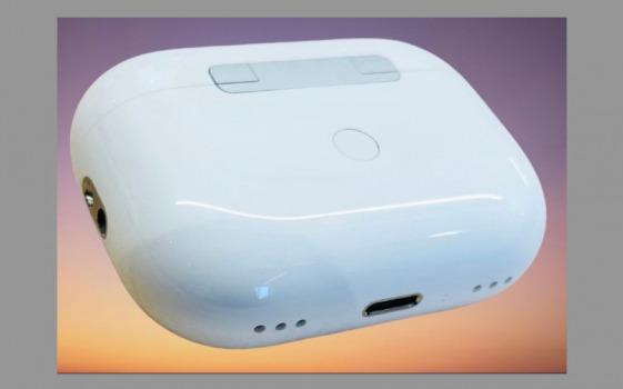 Sketchy images claim to show upgraded AirPods Pro case with speaker holes for 'Find My'