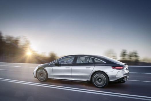 The six-figure Mercedes-Benz EQS gets a 350-mile range rating