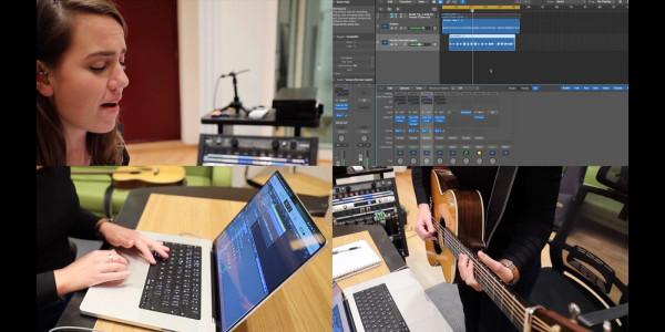 2021 MacBook Pro music video uses built-in mics, camera, and ... Photo Booth