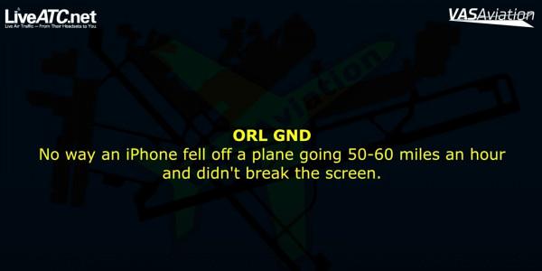AirDrop IRL: Audio captures moment when pilot drops iPhone on the runway (and it still works)