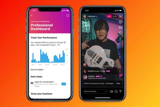 Instagram Live widely releases a new way to support creators