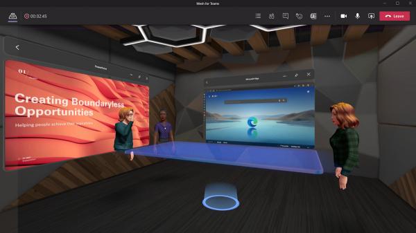 Microsoft Teams enters the metaverse race with 3D avatars and immersive meetings2