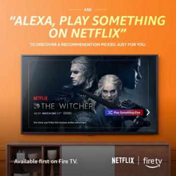 Now Alexa can tell Netflix to just ‘play something’