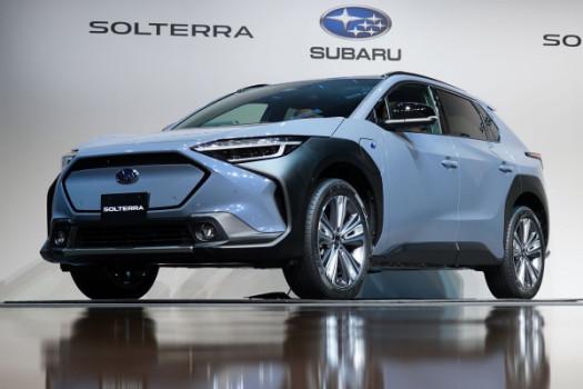 Subaru reveals the Solterra SUV, its first electric vehicle