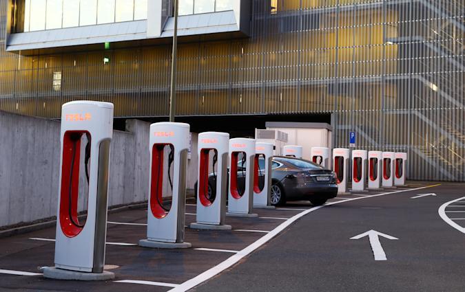 Tesla launches Supercharger pilot program to charge other EVs