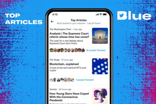 Twitter Blue’s Nuzzel-like top articles summary has arrived for iOS