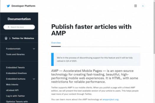 Twitter stops opening links in AMP on iOS and Android1