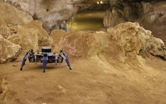 University of Adelaide built a robot spider to scan Australia’s Naracoorte Caves