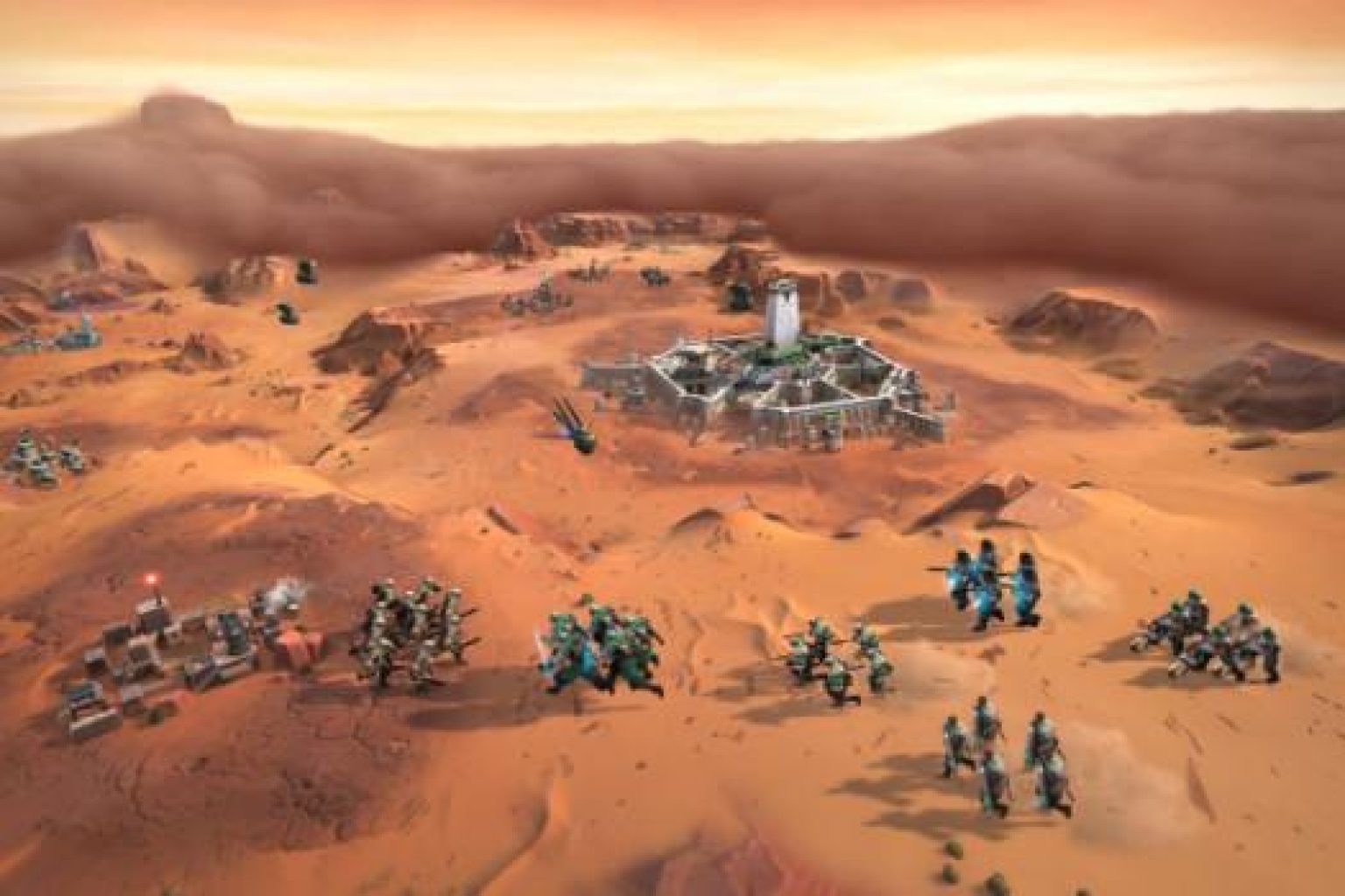 Un jeu de stratégie Dune arrive sur PC en 2022