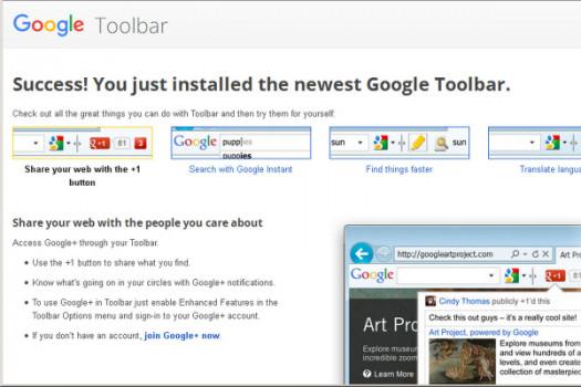 After 21 years Google Toolbar is finally gone, so we installed it one last time