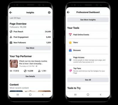 Facebook’s new professional profiles let creators unlock audience-growing tools1