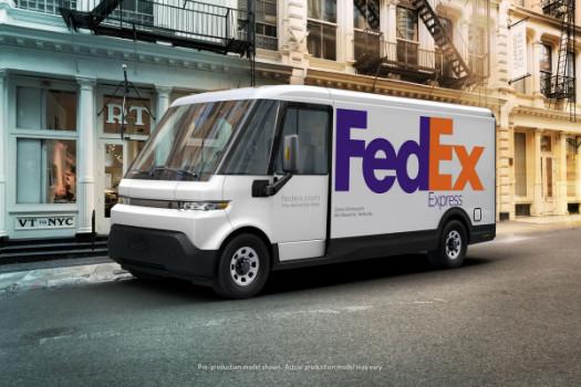 FedEx receives its first electric delivery vans from GM’s BrightDrop
