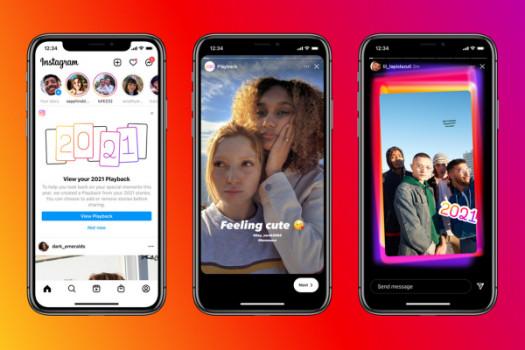 Instagram launches Playback so you can relive your favorite Stories from 2021