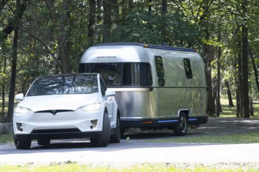 The iconic silver bullet Airstream camping trailer has returned as a remote-controlled EV