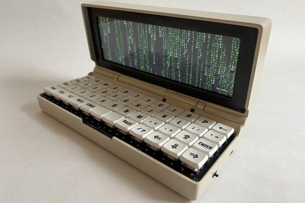 This DIY ultracompact computer has a mechanical keyboard