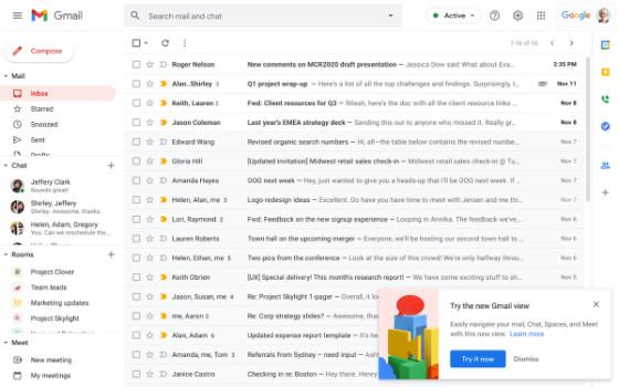 Your work Gmail is about to look different1