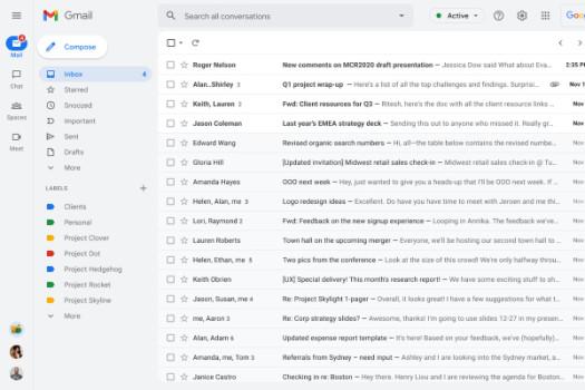 Your work Gmail is about to look different