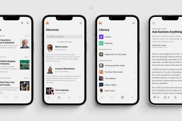 Substack launches an iOS app for reading newsletters