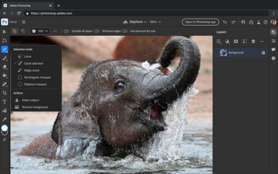 Adobe plans to make Photoshop on the web free to everyone1