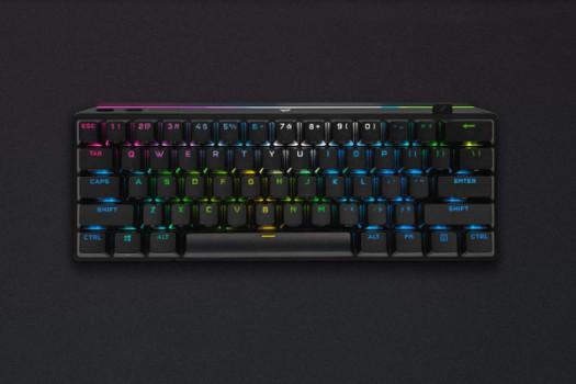 Corsair’s latest mechanical keyboard is its first with hot-swappable switches2