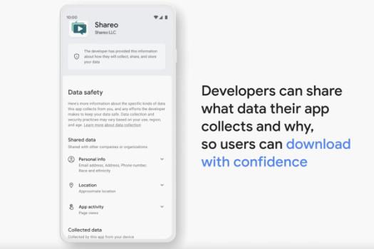 Google’s now solely relying on developers to provide accurate app data collection information