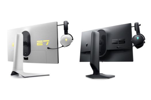 Alienware’s new high-speed gaming monitors have a place to hang your headphones