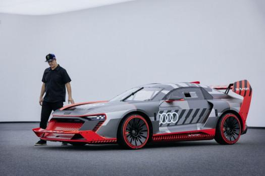 Audi’s custom electric S1 ‘Hoonitron’ will visit the states for Monterey Car Week