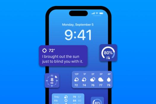Carrot 5.8 is introducing fresh and funny weather features for iOS 16