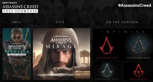 Ubisoft announces new Assassin’s Creed games set in Baghdad, Japan, and more