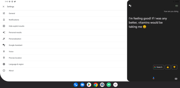 Réitíonn Pixel Tablet dearaí nua do Google Assistant agus Discover [Gailearaí]2