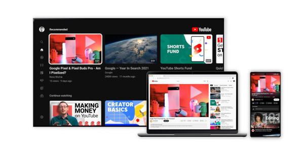 YouTube lancia il tema nero scuro, la "Modalità ambiente" e altri aggiornamenti del lettore video