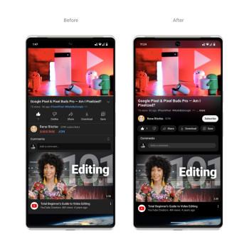 YouTube zavádza čierny tmavý motív, „Ambient Mode“ a ďalšie aktualizácie prehrávača videa1