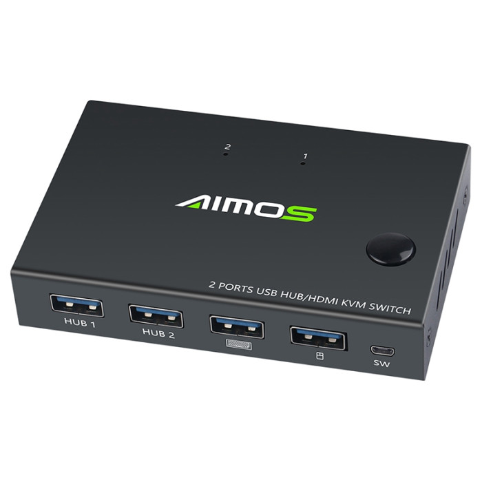 15 € le Cúpón le haghaidh AIMOS USB HDMI KVM Switch Box Athraigh Físeáin - AE 🇪🇺 - BANGGOOD