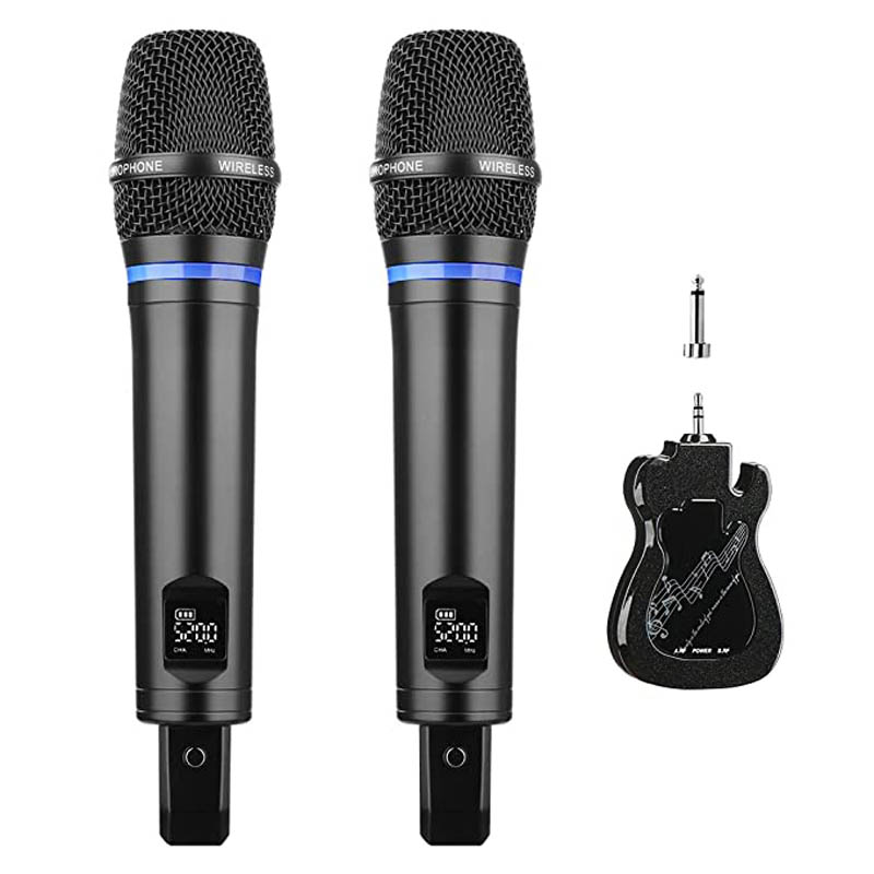 24 € kupongilla kahdelle ladattavalle langattomalle mikrofonille karaokejärjestelmä ARCHEER Professional - EU 🇪🇺 - BANGGOOD