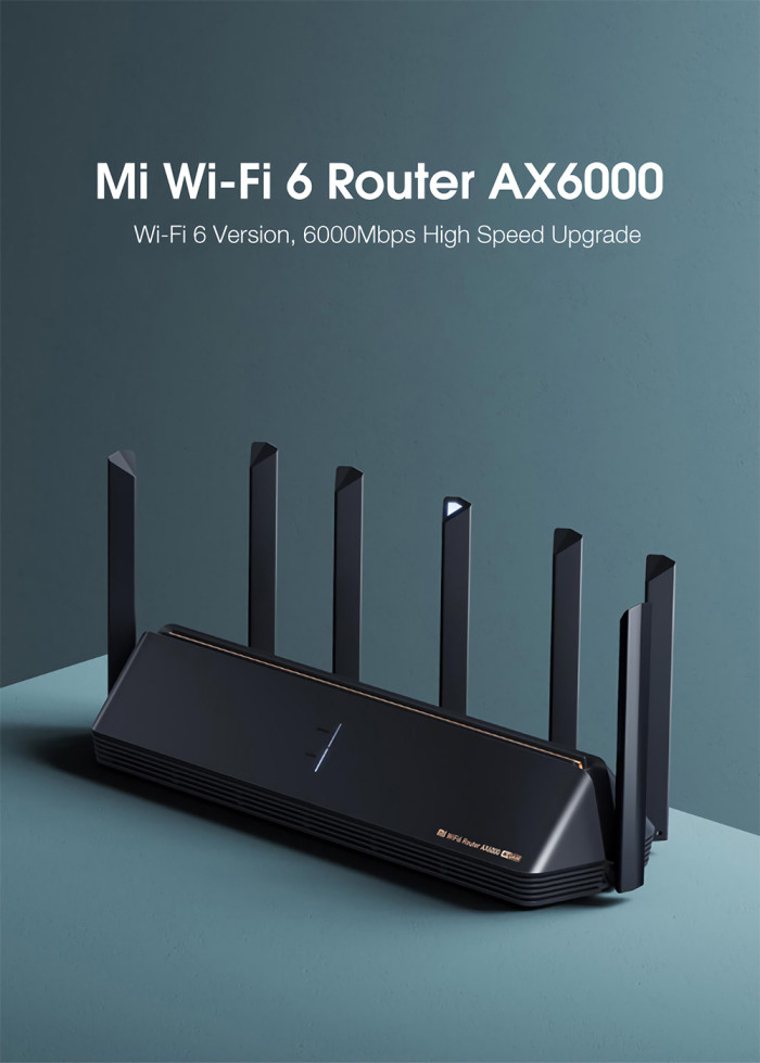 Uštedite novac uz ekskluzivni kupon: Xiaomi MI AX6000 AIoT ruter WiFi 6 ruter 6000 Mbps