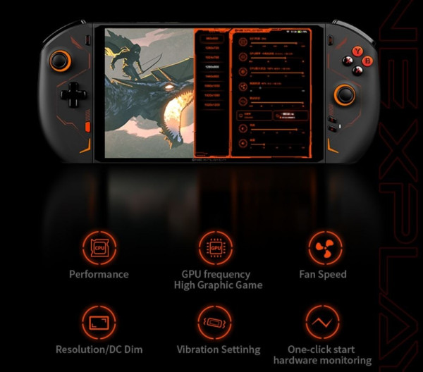 1167 € с купон за ЕДИН нетбук OneXPlayer 2 игрова конзола 8.4'' 2K IPS - GEEKBUYING