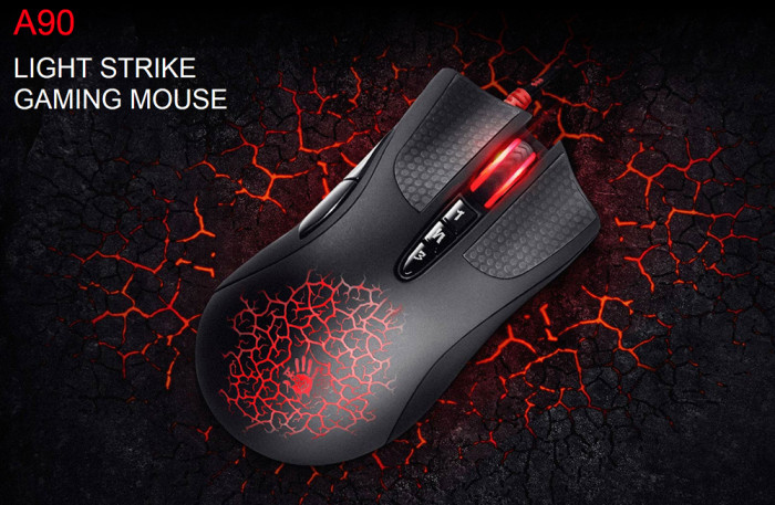 23€ with Coupon for A4TECH A90 Wired Mouse without Activation Code 4000CPI - EU 🇪🇺 - BANGGOOD