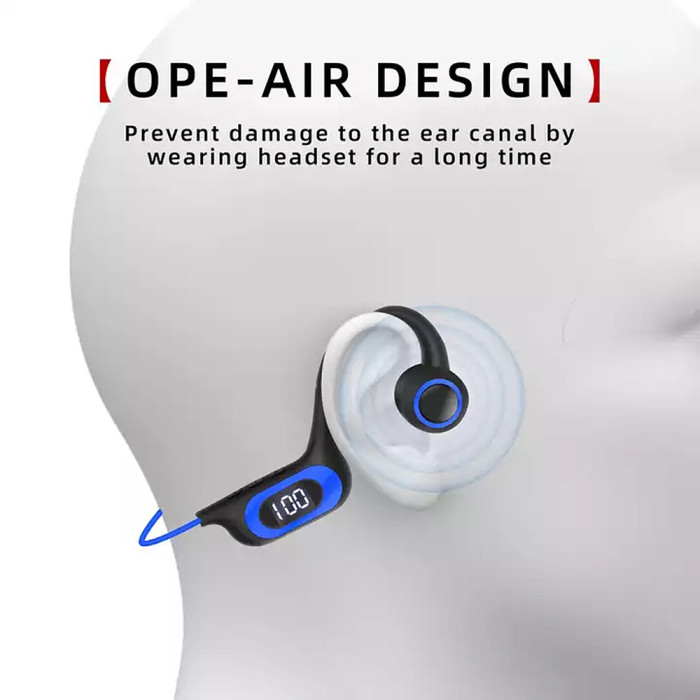 12€ with Coupon for AKZ-G3 True Bone Conduction Earphone bluetooth V5.3 300mAh Battery - BANGGOOD