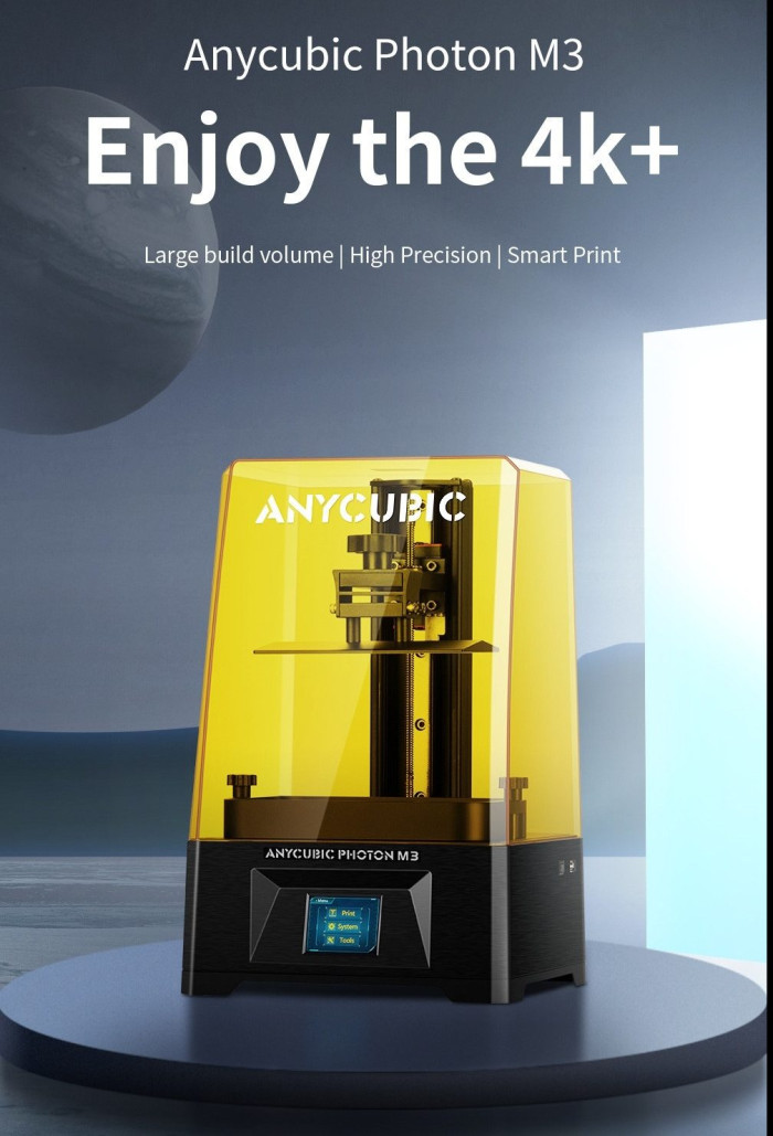 267€ with Coupon for Anycubic Photon M3 4K+ SLA LCD Impresora 3D - EU 🇪🇺 - BANGGOOD