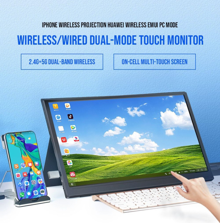 Get AOSIMAN 156FIT Portable Monitor with a discount coupon for only 115€ on GEEKBUYING