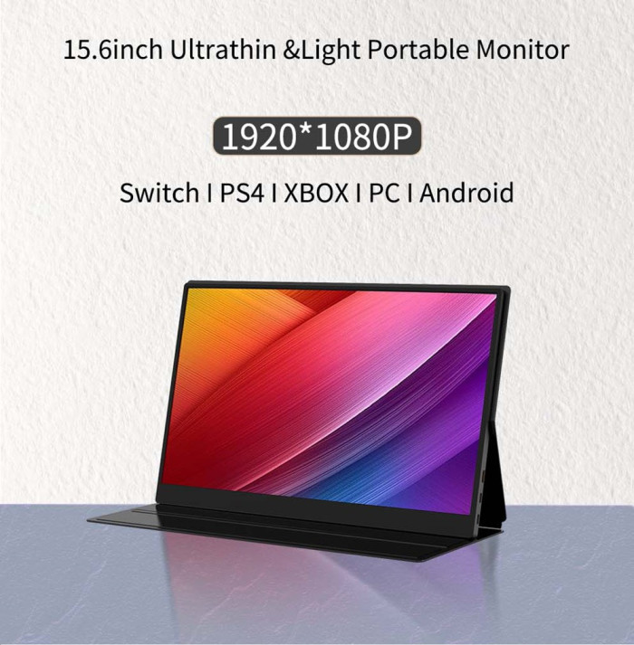 Get AOSIMAN ASM-156FCC Portable Monitor 15.6 inch IPS HDR 1920*1080 for only 101€ on GEEKBUYING using our Exclusive Coupon