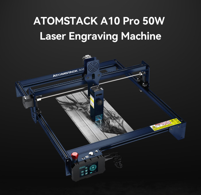 451€ with Coupon for ATOMSTACK A10 PRO Laser Engraver 10W Dual-Laser Output Power - BANGGOOD